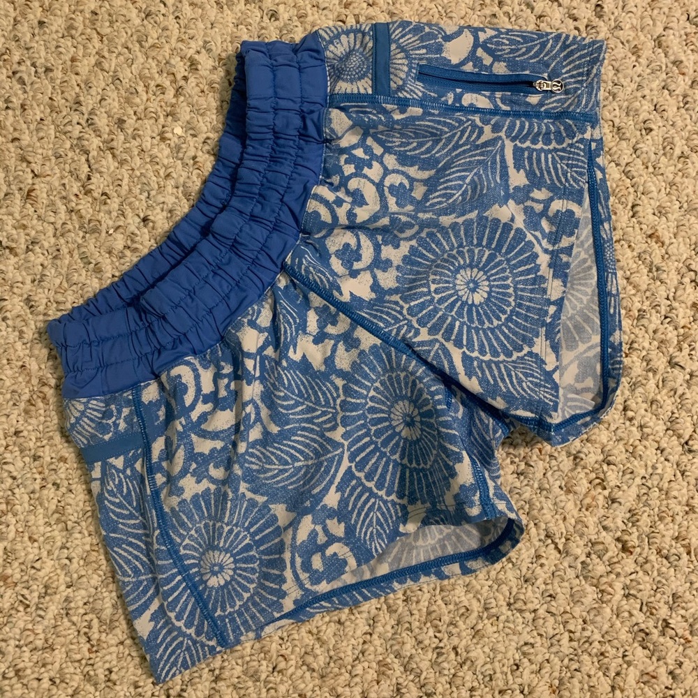 Lululemon lined running shorts